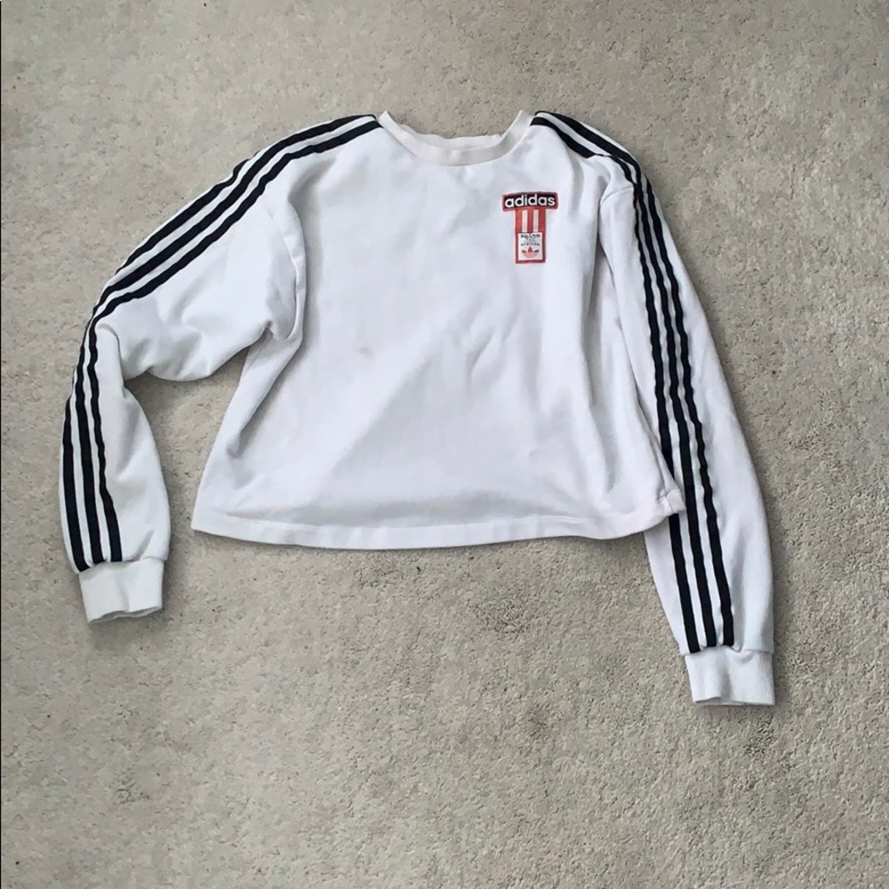 Long sleeve cropped shirt